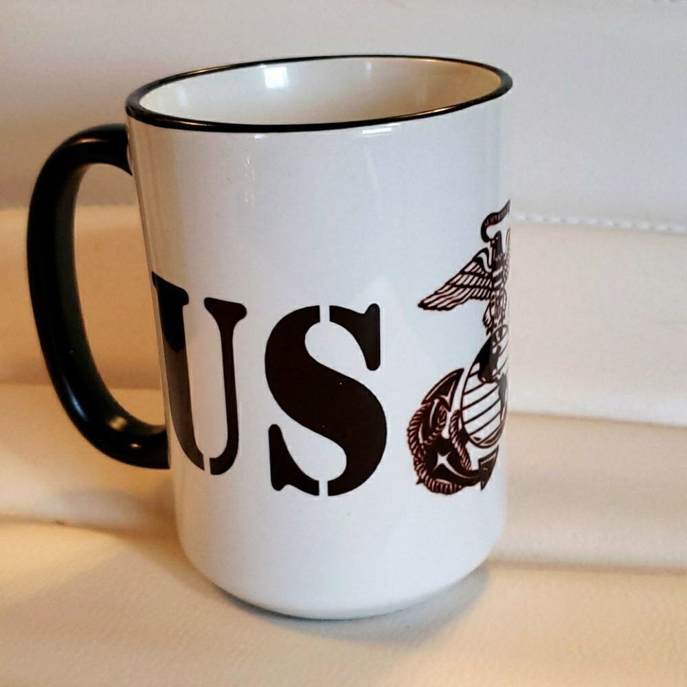 -MugsBySandy Coffee mug, USMC. Custom printed